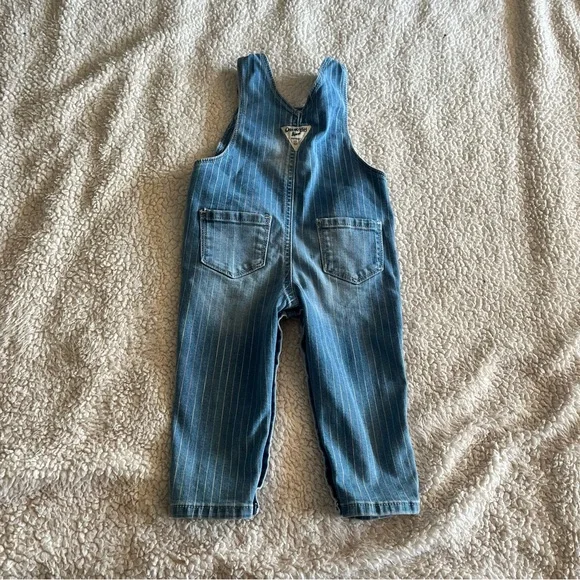 Baby Denim Overalls - Picture 2 of 4